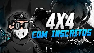 LIVE ON 4X4 COM INSCRITOS  SALA PERSONALIZADA [upl. by Ydna]