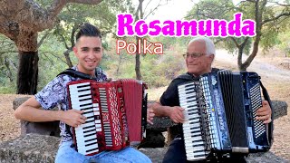 Rosamunda POLKA a 2 fisarmoniche  Antonio Tanca e nonno Franco [upl. by Clerk]