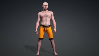 Marvelous Designer Maillot de bain pour Homme [upl. by Eimam998]