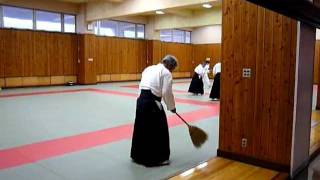 Sensei amp Students Cleaning Dojo [upl. by Thane574]