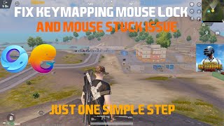 Simple Step To Fix Keymapping Mouse Lock And Mouse Stuck Issue In GameloopTgb  Pubg Mobile  2024 [upl. by Nilhtac]