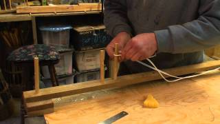 How to Make a Flemish Twist Longbow String Part 2 [upl. by Reginnej]