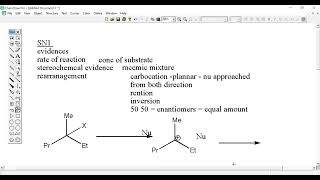 Aliphatic substitution reactions SN2 Mechanism nucleophilicsubstitutionreaction likeandsubscribe [upl. by Ydnik732]