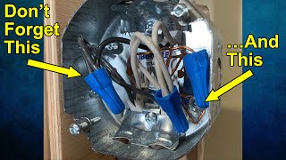 5 Mistakes DIYers Make Wiring Junction Boxes for Electrical Projects in Their House [upl. by Marketa]