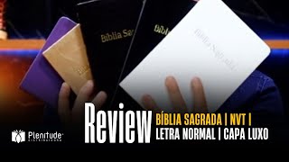 Bíblia Sagrada  NVT  Letra Normal  Capa Luxo [upl. by Ainoz]