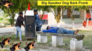 Fake Dog Bark Vs Man Scary Prank 2022  Try To Not Laugh Challenge  4 Minute Fun [upl. by Cida]