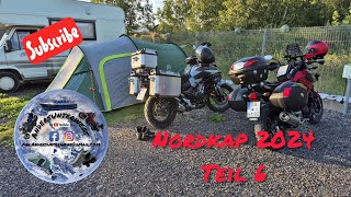 Unsere Nordkap Tour mit Motorrad 2024 Teil 6 [upl. by Hurleigh]