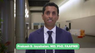 AAPMR23 Awards Speech  Prakash S Jayabalan MD PhD FAAPMR [upl. by Pawsner]