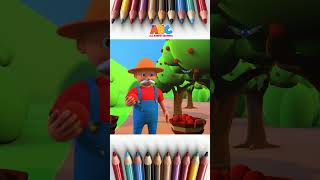 Colors Song For Kids shorts nurseryrhymes kidssong hooplakidz [upl. by Lynnea]