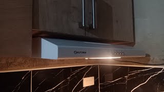 UNBOXING BOSTONBAY RANGEHOOD INSTALLATION AND REVIEW [upl. by Adnimra]