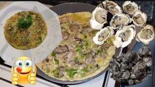 Homemade Oyster Cake with Touge  Chinese Recipe [upl. by Timms]