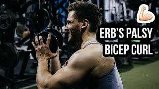 BICEP CURL w Erbs Palsy [upl. by Nancy]