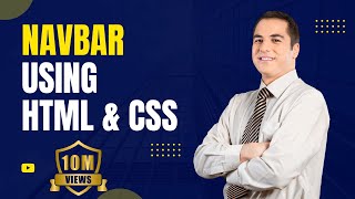 Navbar HTML and CSS [upl. by Nathan]