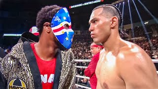 David Benavidez USA vs Demetrius Andrade USA  RTD Boxing Fight Highlights HD [upl. by Asante]