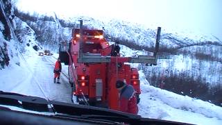 Truckberging in Øksfjord [upl. by Eelrak750]