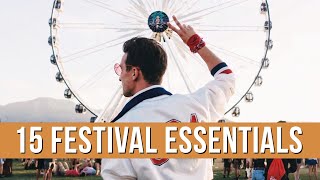 15 Festival Essentials  Useful amp Stylish Things to Wear amp Bring in 2023 [upl. by Veno]