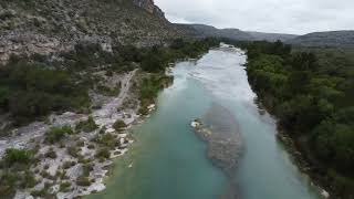 Drone footage Devils River State Natural Area July 13 2024 [upl. by Airdnna445]