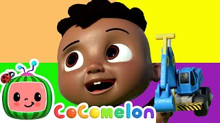 Digging Up Dirt in the Excavator Song  Cocomelon  Outdoor Fun in the Sun  Nursery Rhymes [upl. by Ednutabab]