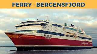 Arrival of ferry BERGENSFJORD Hirtshals Fjord Line [upl. by Oknuj622]