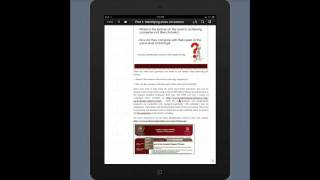 Adjusting the font size in iBooks [upl. by Anitel366]