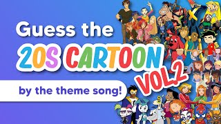 Guess the 2000s cartoons by the theme song 🎵 Vol2 😆 [upl. by Yarod]