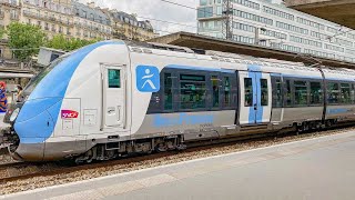 RER E  NANTERRE LA FOLIE à LA DÉFENSE Nat Z50000 [upl. by Rhynd]