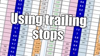 Trading on Betfair  Bet Angel  Using trailing stops [upl. by Ayote83]