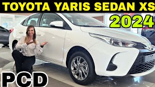 NOVO TOYOTA YARIS SEDAN XS 2024 Versão Intermediária Preços para PCD [upl. by Enoved159]