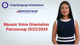 Atelier Réussir Parcoursup 2024 Coachingsup Orientation [upl. by Dutchman]