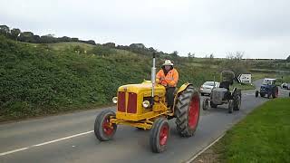 ISLE OF WIGHT Vintage TRACTOR RUN 131024 [upl. by Atiuqehs]