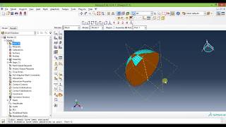 Abaqus Meshing Tutorials  How To Mesh a solid ball in Abaqus [upl. by Adnilahs792]