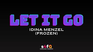 Let it Go  Idina Menzel from Frozen Karaoke Version [upl. by Daniala171]