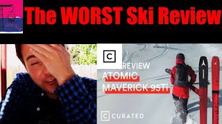 REACTING To CURATED CRINGE Curateds Atomic Maverick 95 TI Review [upl. by Werby]