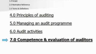 Free Auditor Training video ISO 9001 ISO 14001 ISO 13485 [upl. by Maxwell970]