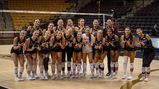 Bobcats Win  TXST Volleyball vs JMU  111424 [upl. by Lashar]