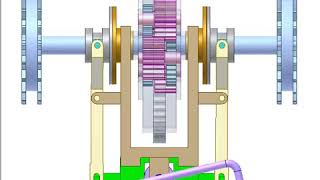 Braked differential steering [upl. by Quick]