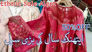 Ethnic sale 50 Off ethnic new collection 2024  ethnic sale alert  ethnic summer sale 2024 [upl. by Landau]