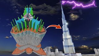 Worlds Tallest Tower Burj Khalifa  Dubais Vertical City  Free Documentary [upl. by Jolenta]