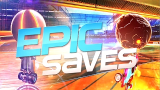 ROCKET LEAGUE EPIC SAVES  BEST SAVES BY COMMUNITY amp PROS [upl. by Yentruoc]