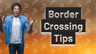 Can I cross the US border with my birth certificate and license [upl. by Abana]