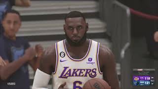 LAKERS vs GRIZZLIES FULL GAME 1 HIGHLIGHTS  April 16 2023  2023 NBA Playoffs Highlights NBA 2K23 [upl. by Tiemroth]