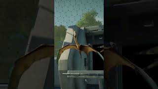 Thanatosdrakon Release Animation jurassicworld jurassicworldevolution2 thanatosdrakon pterosaur [upl. by Ecnerrat]