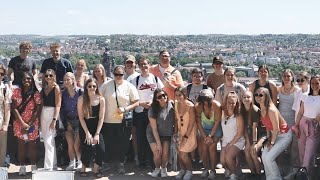 THWS  Besuch von Studierenden unserer Partneruniversität Auburn USA [upl. by Ayotan366]