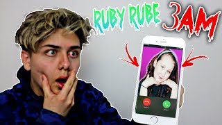 CALLING RUBY RUBE AT 3AM OMG SO SCARY [upl. by Uwton]