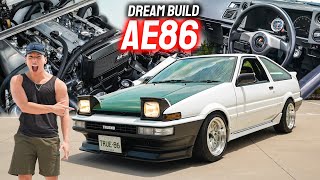 You Won’t Believe This CRAZY Toyota AE86 Drift Build THE DREAM 86 [upl. by Anead]