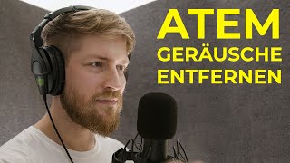 Atemgeräusche in Audacity entfernen Tutorial [upl. by Norrej]