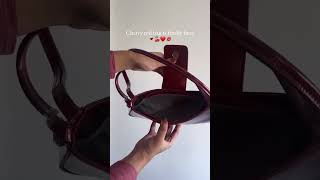 The cherry red bag is finally here 🍷🍒❤️💋 [upl. by Tews]