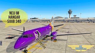 Erster Eindruck amp Infos zur NEUEN Carenado Saab 340B für XPlane 11 [upl. by Aseena]