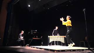 quotElationquot trio improviste tap dance piano vibraphone  short version [upl. by Brodsky384]