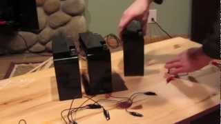 How To Wire 12 volt Batteries in Series and Parallel [upl. by Alithia194]